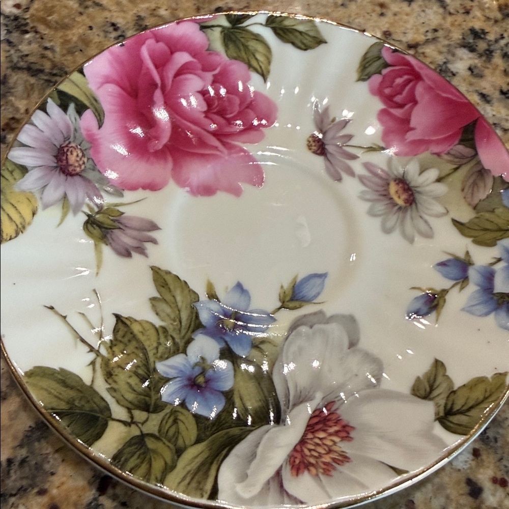 FORMALITIES by BAUM BROS. Miniature Tea Cup and Saucer - Picture 2 of 3